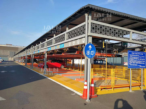 北京機(jī)械車庫(kù)仿古樹脂瓦頂棚