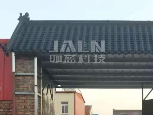 樂(lè)陵樹脂瓦仿古門頭裝飾